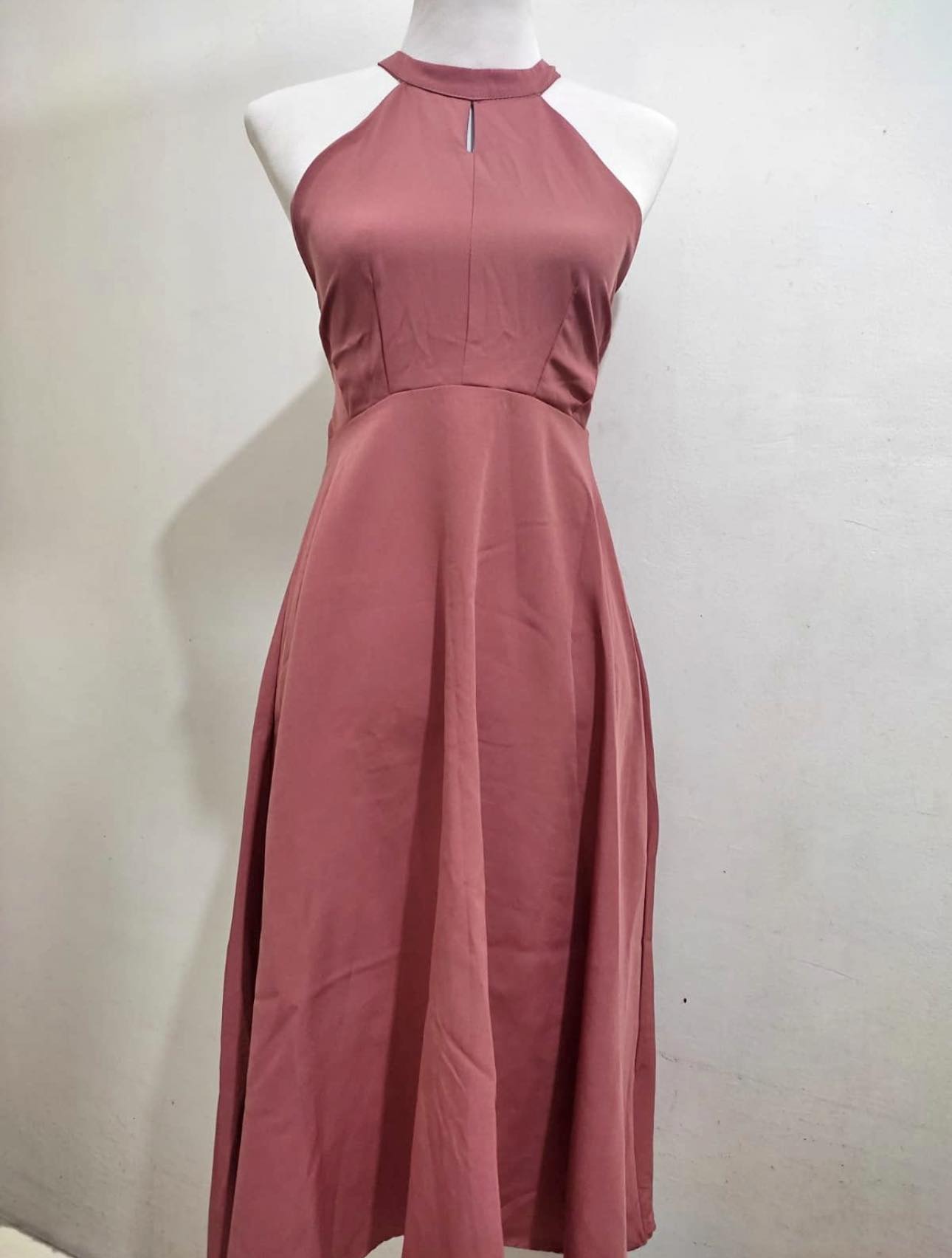 Rosé Whisper Dress
